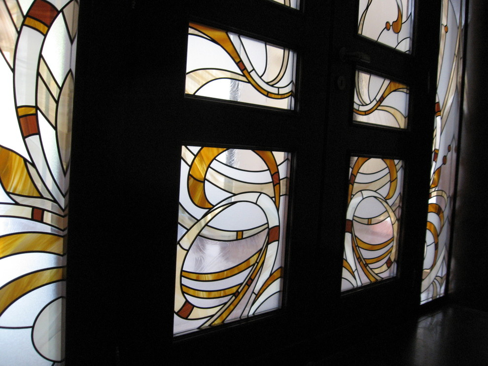 Витражи в дверях