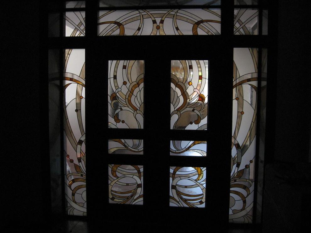 Витражи в дверях