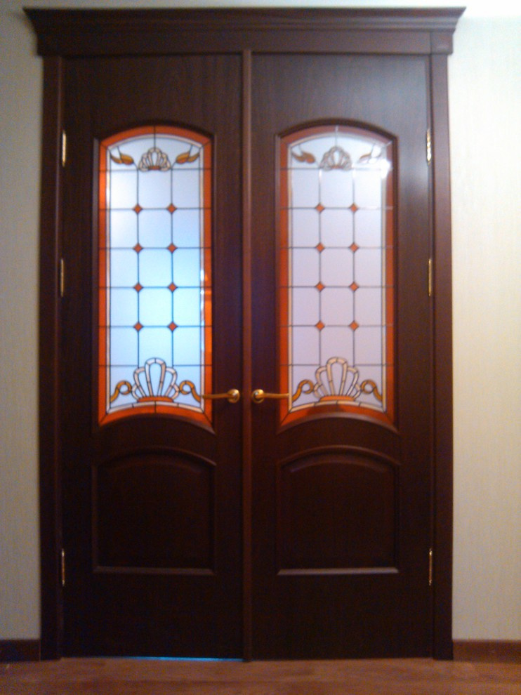 Витражи в дверях