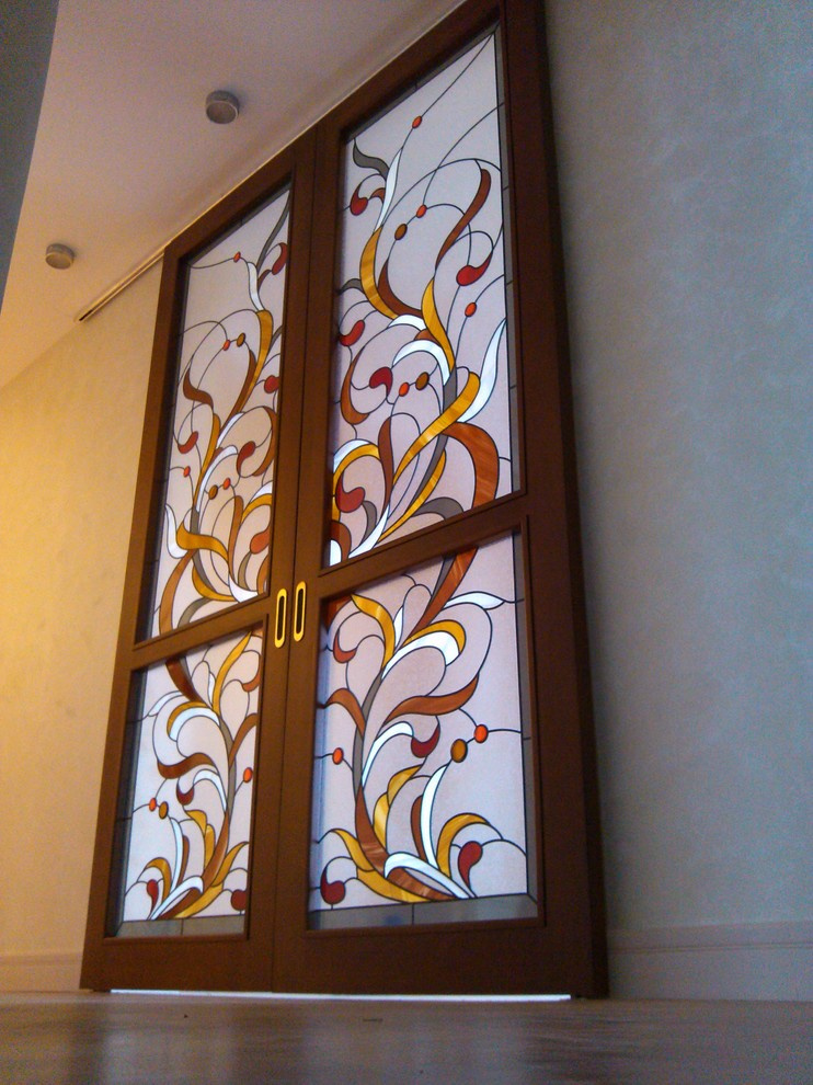 Витражи в дверях