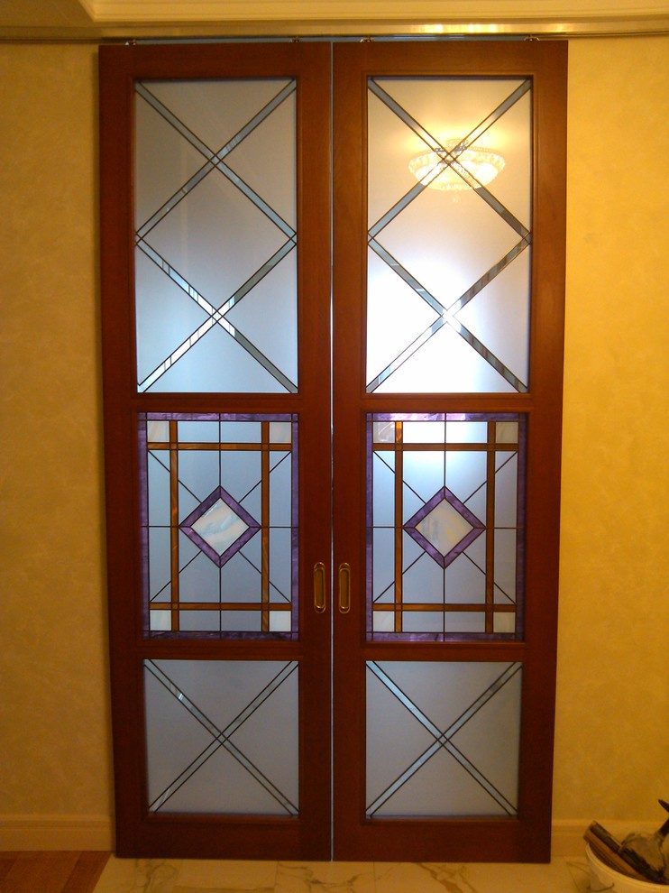 Витражи в дверях