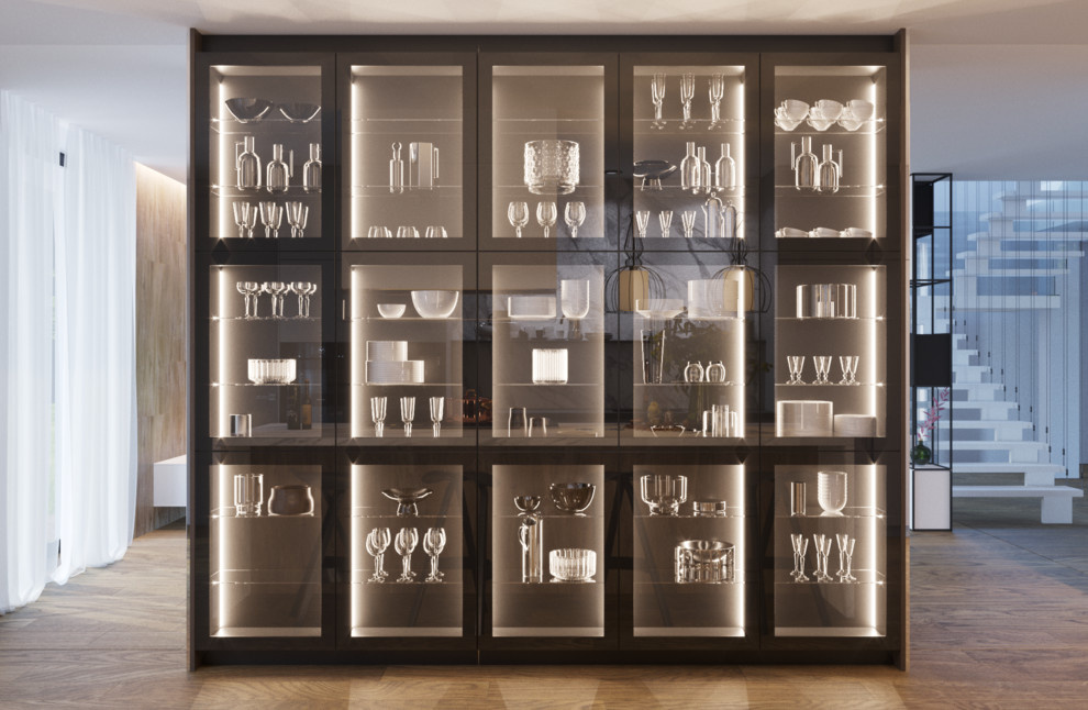 /V/ Интерьеры дома в современном стиле.