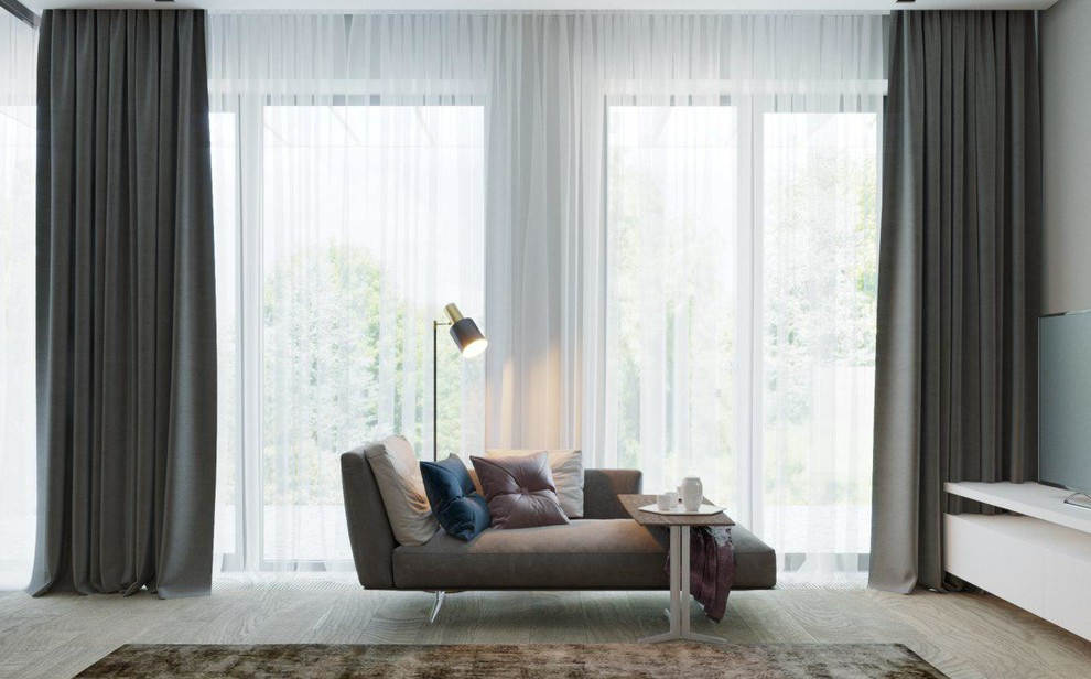 /V/ Интерьеры дома в современном стиле.