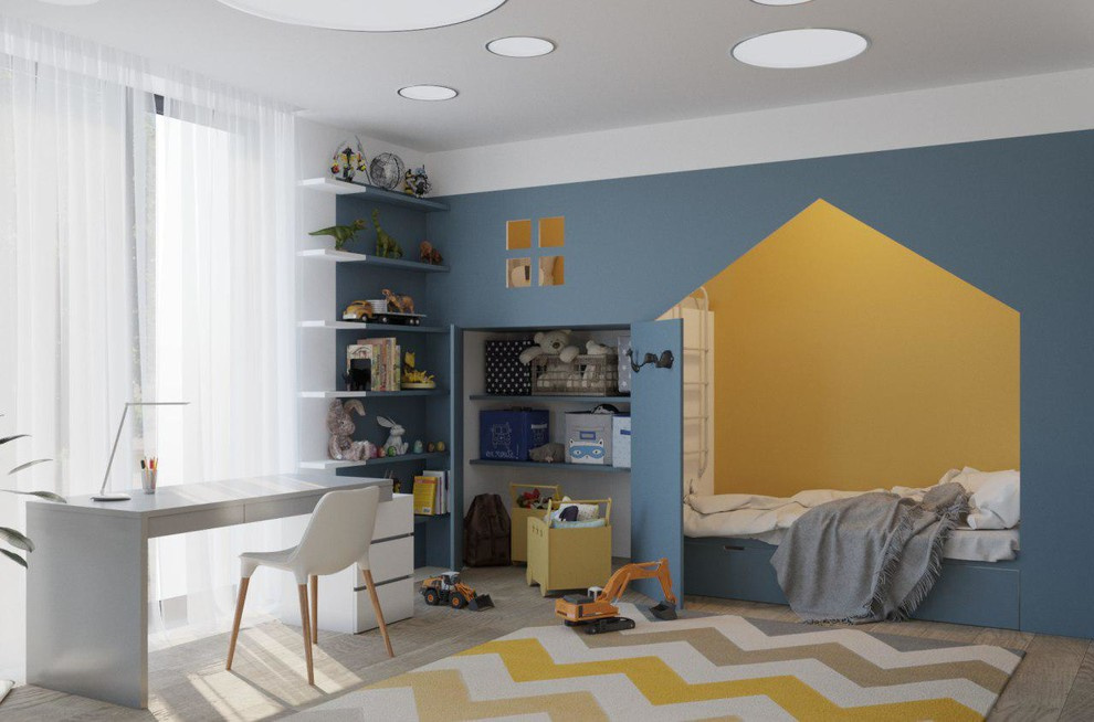 /V/ Интерьеры дома в современном стиле.