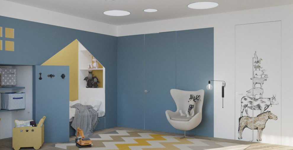 /V/ Интерьеры дома в современном стиле.