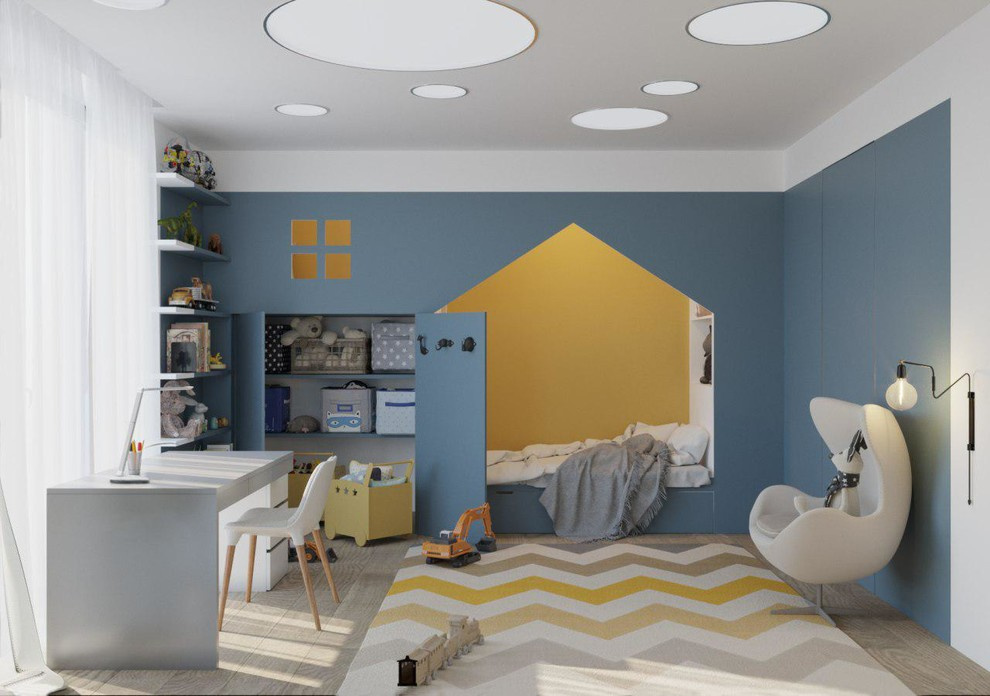 /V/ Интерьеры дома в современном стиле.