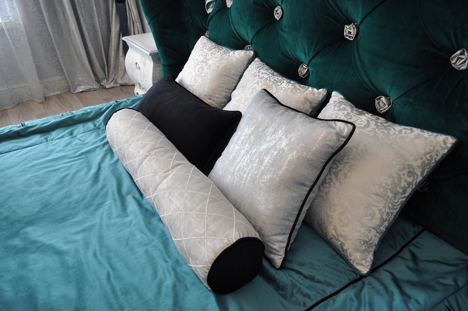 Текстильное оформление спальных комнат