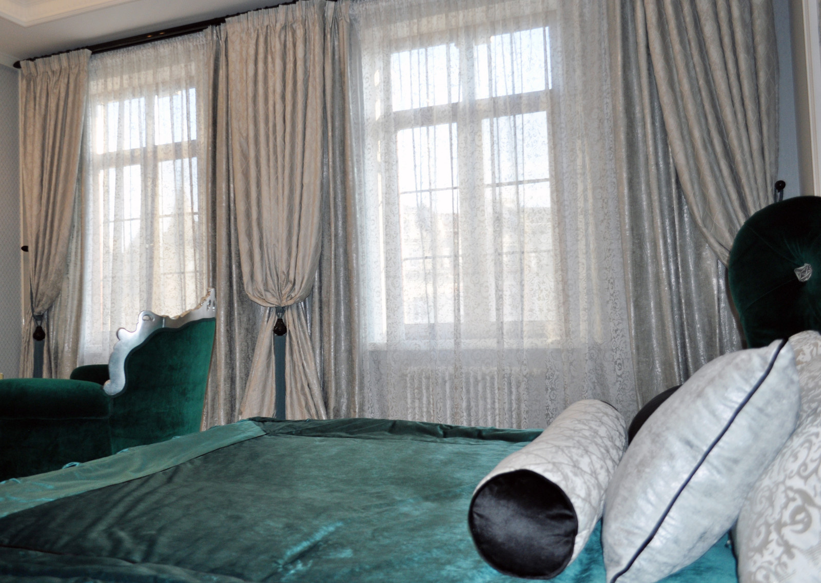 Текстильное оформление спальных комнат