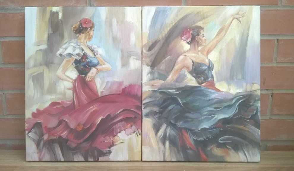 Обложка проекта: Авторские копии с картин Анны Разумовской