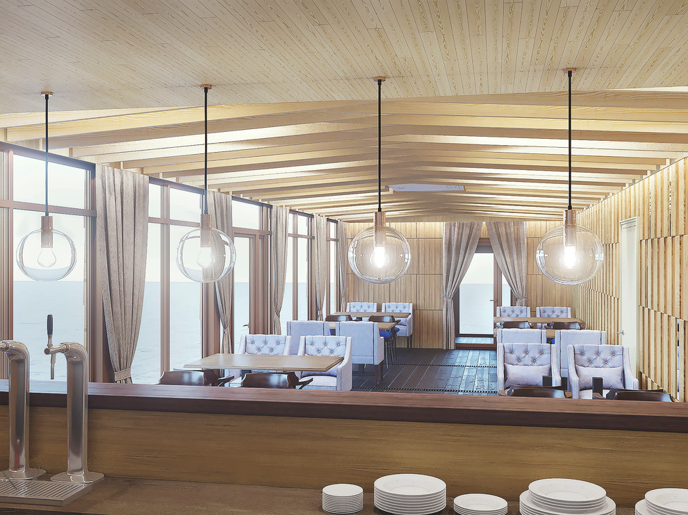 Кафе на набережной реки Белая, г. Уфа