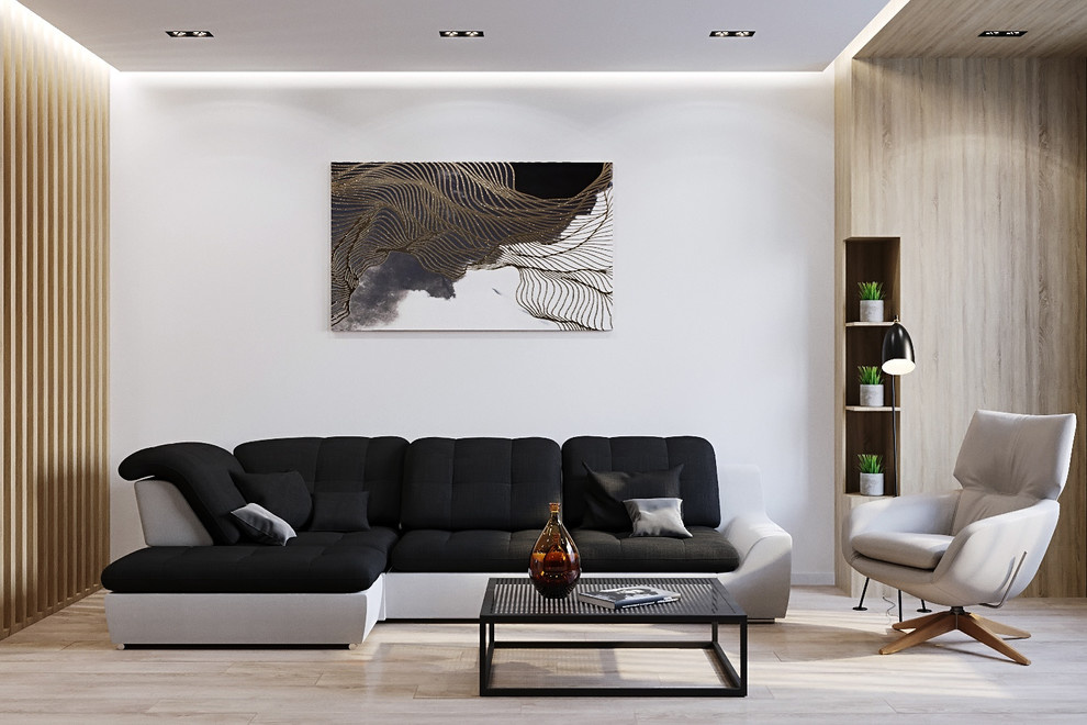 Дизайн квартиры площадью 90 кв.м в современном стиле