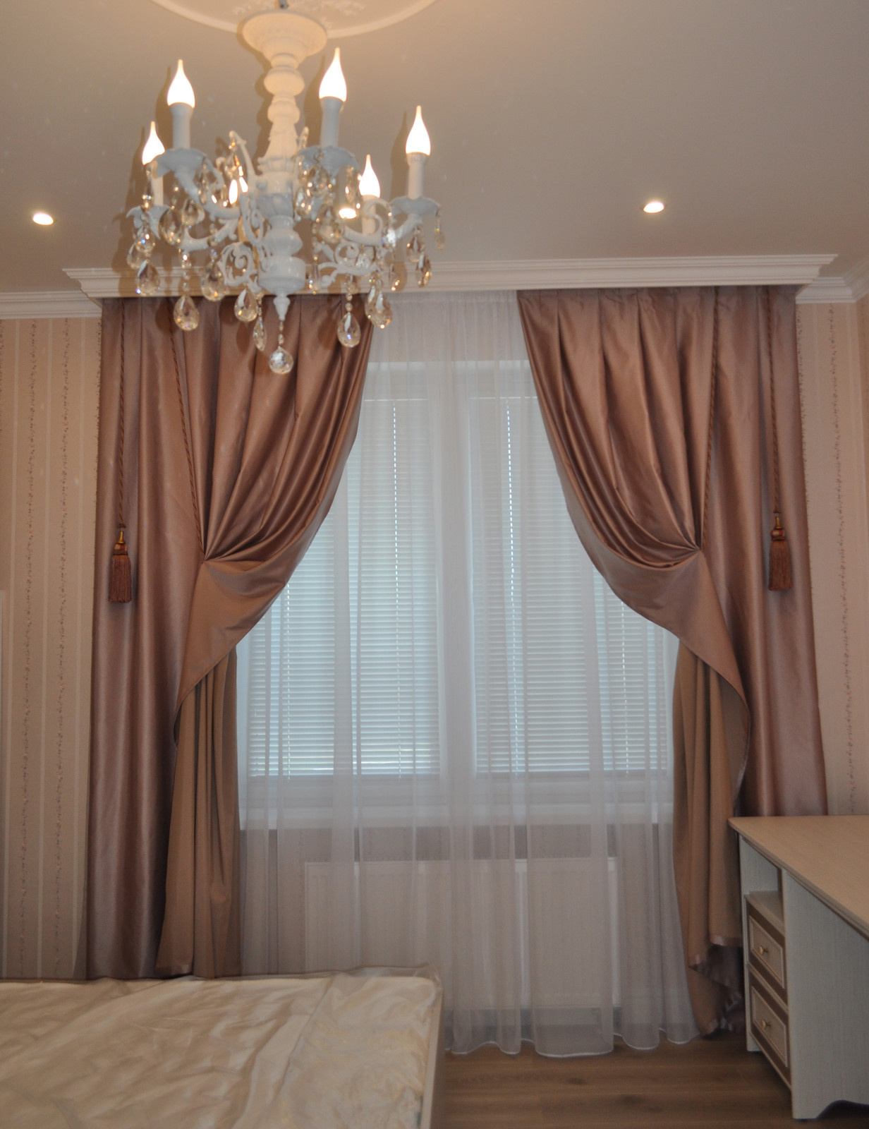 Текстильное оформление спален