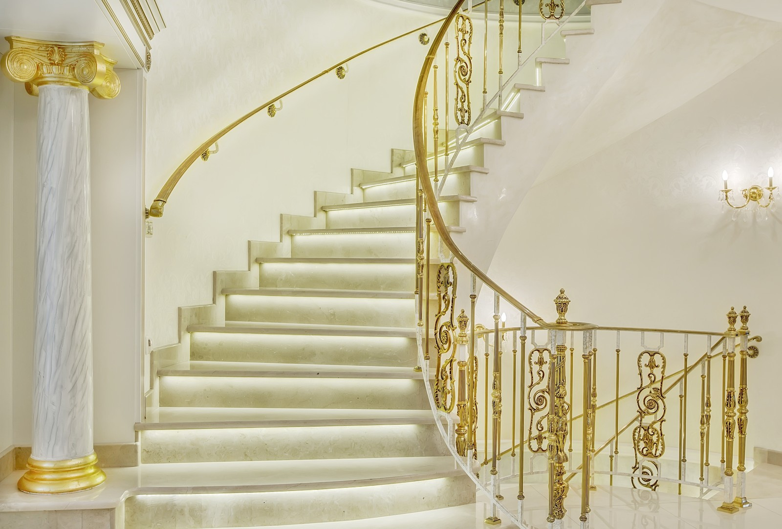 Латунные ограждения