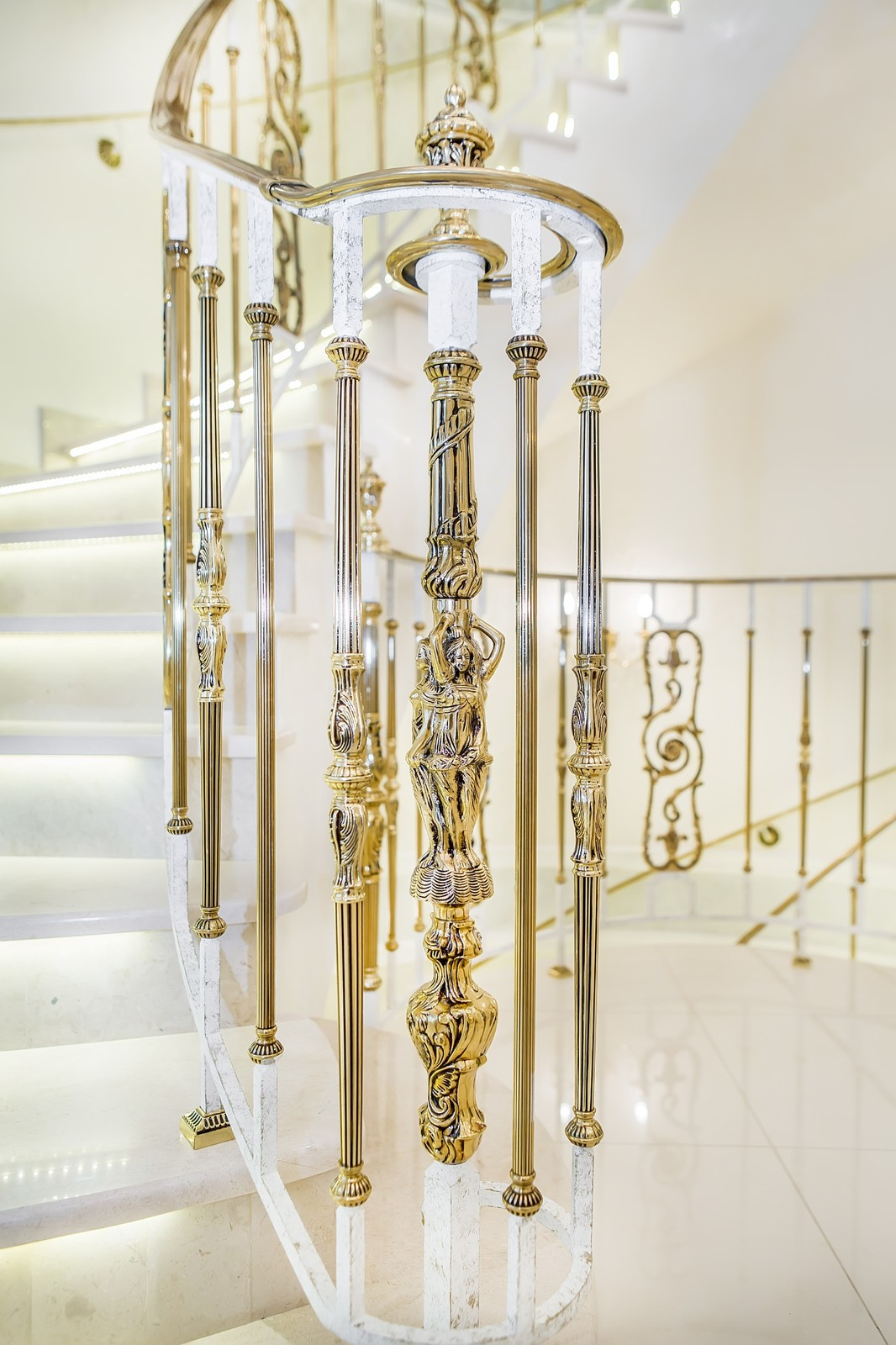 Латунные ограждения