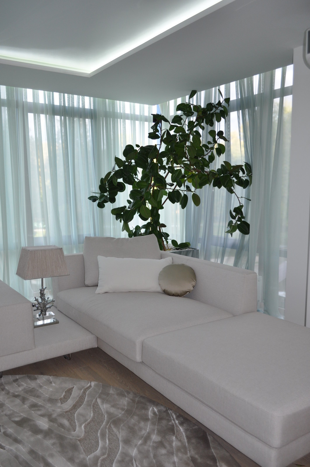 Столовая и гостиная зона