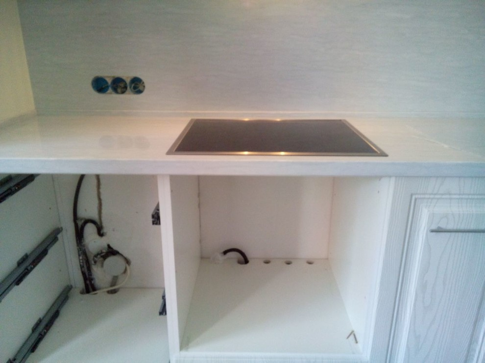 Столешница с фартуком из искусственного камня ST-106 Grencio