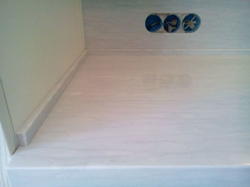 Столешница с фартуком из искусственного камня ST-106 Grencio