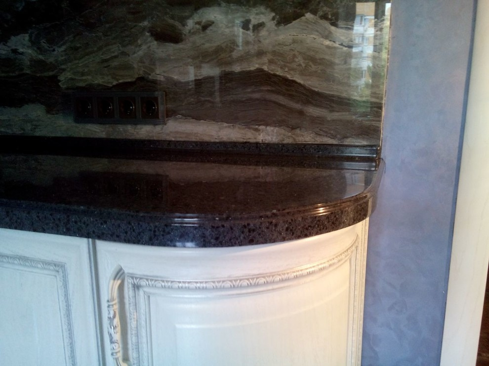 Столешница из искусственного камня STARON Tempest FC188 Caviar