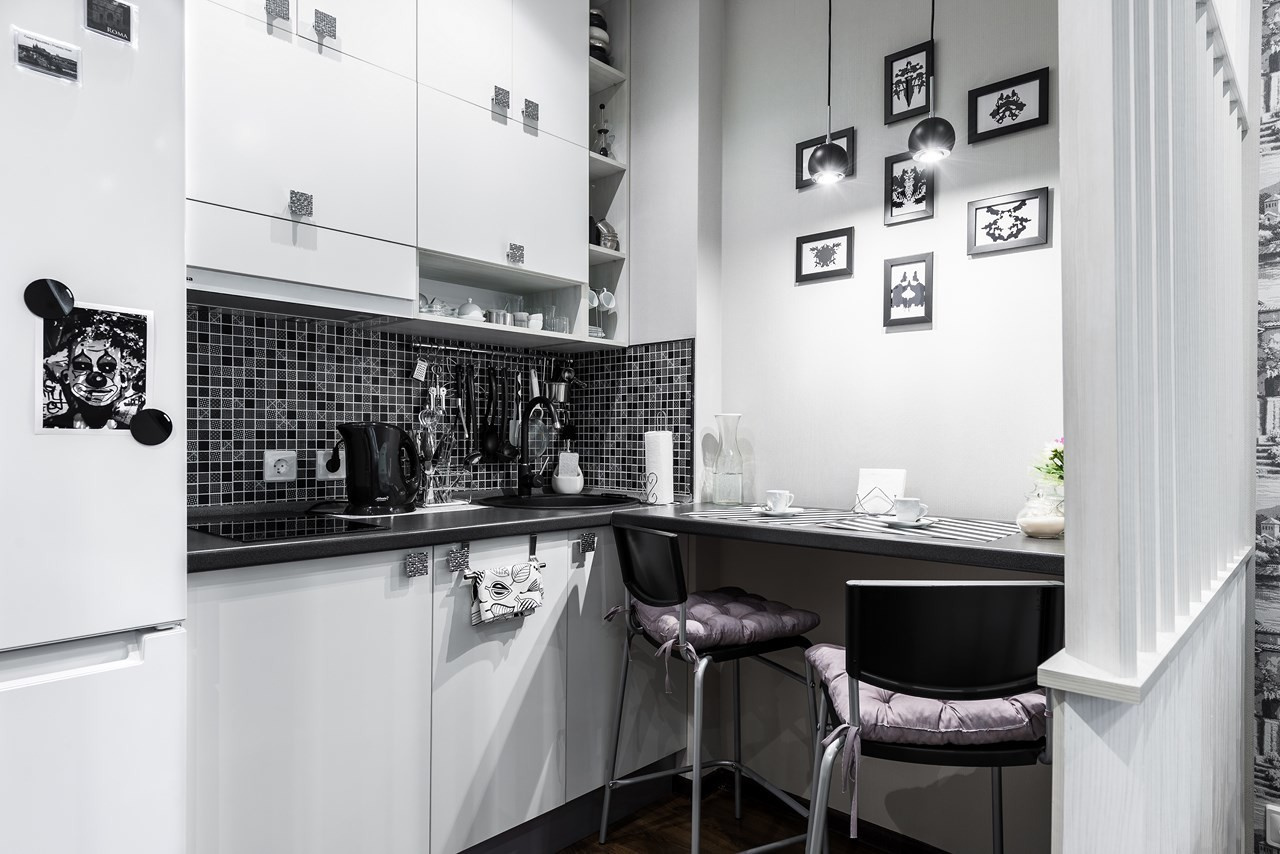 дизайн интерьера квартиры студии