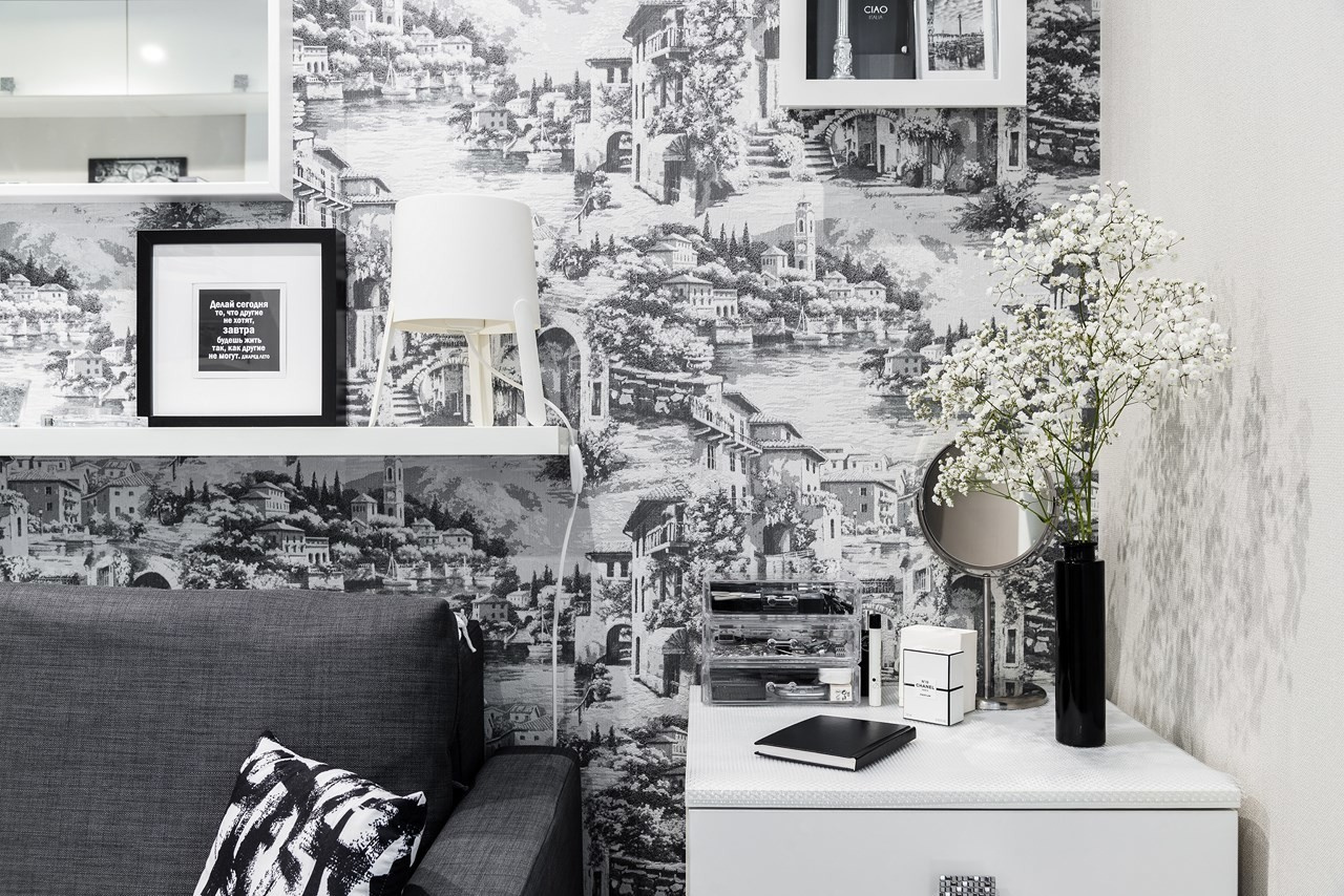 дизайн интерьера квартиры студии