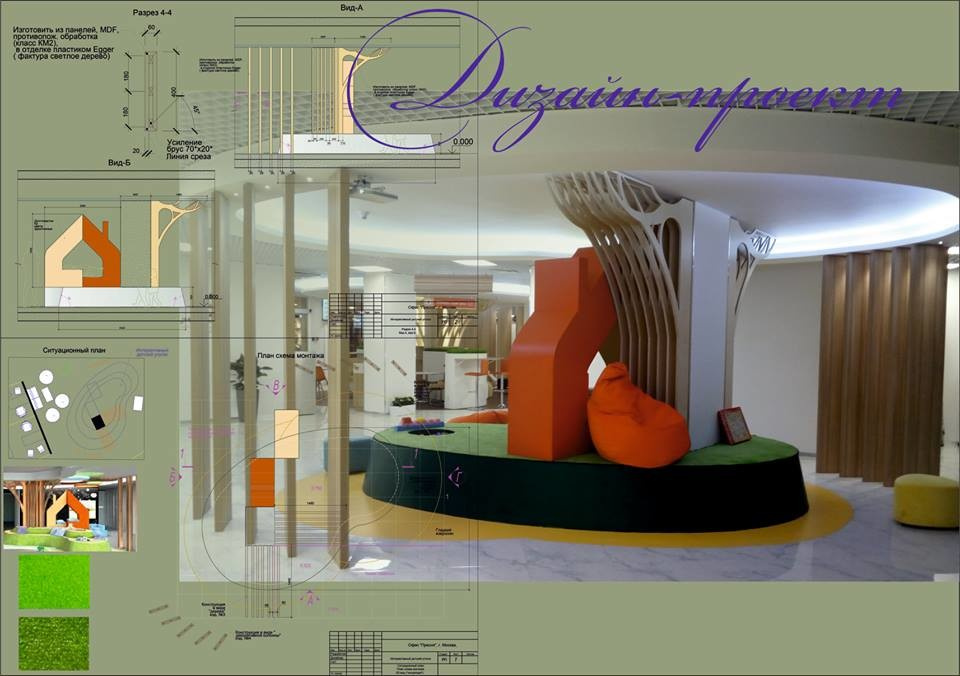 Дизайн офисного пространства
