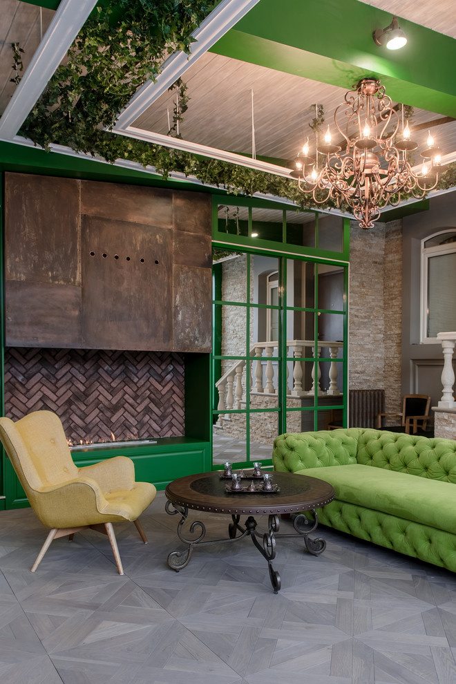 Зона отдыха в частном доме