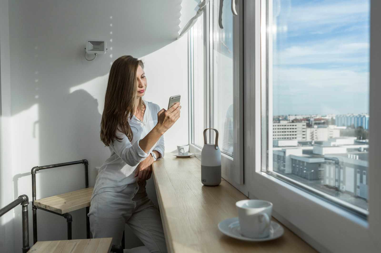 небольшая квартира в современной многоэтажке