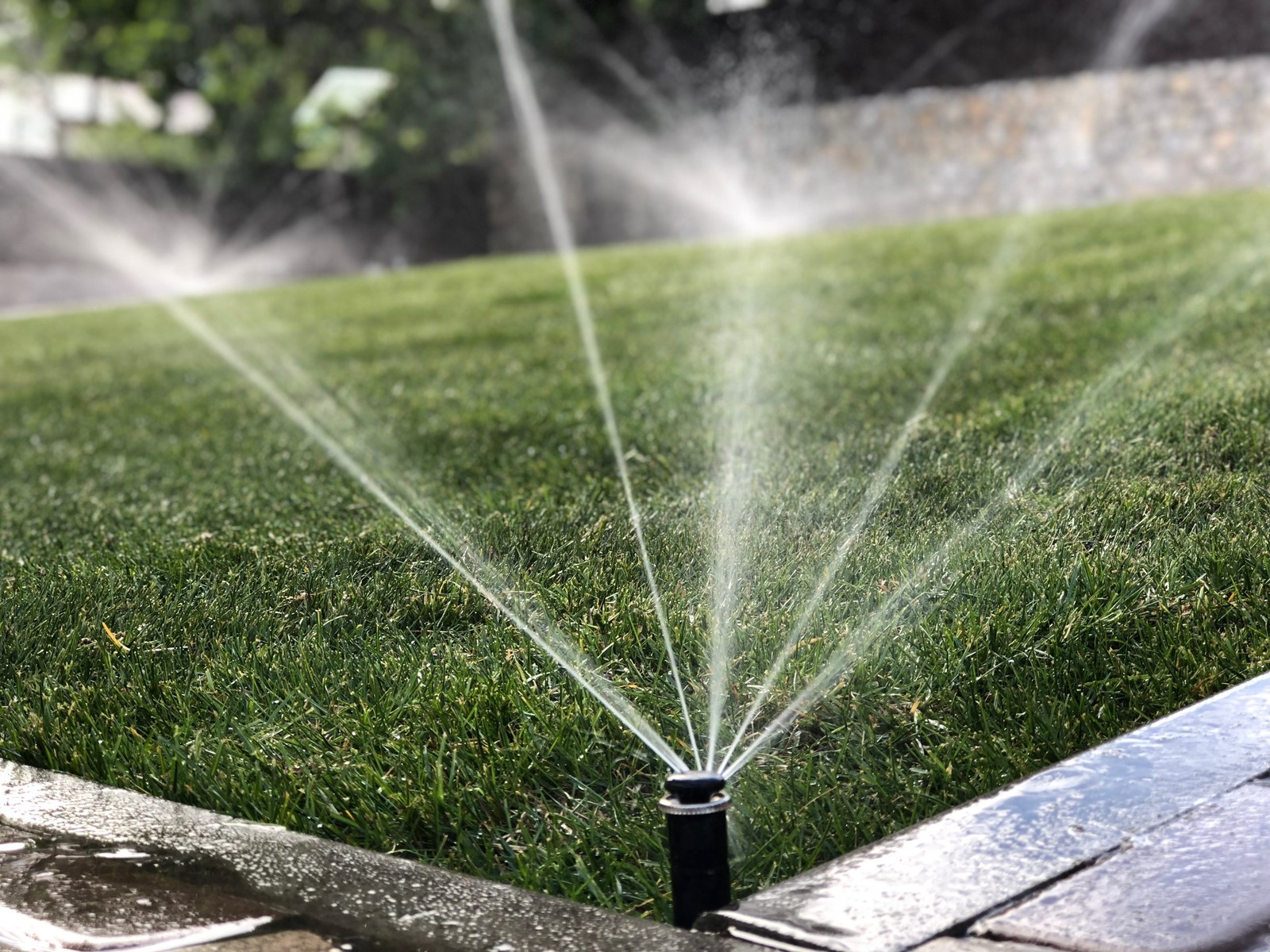 Ландшафтные работы, монтаж системы автополива с. Федоровка №2, в г. Тольятти