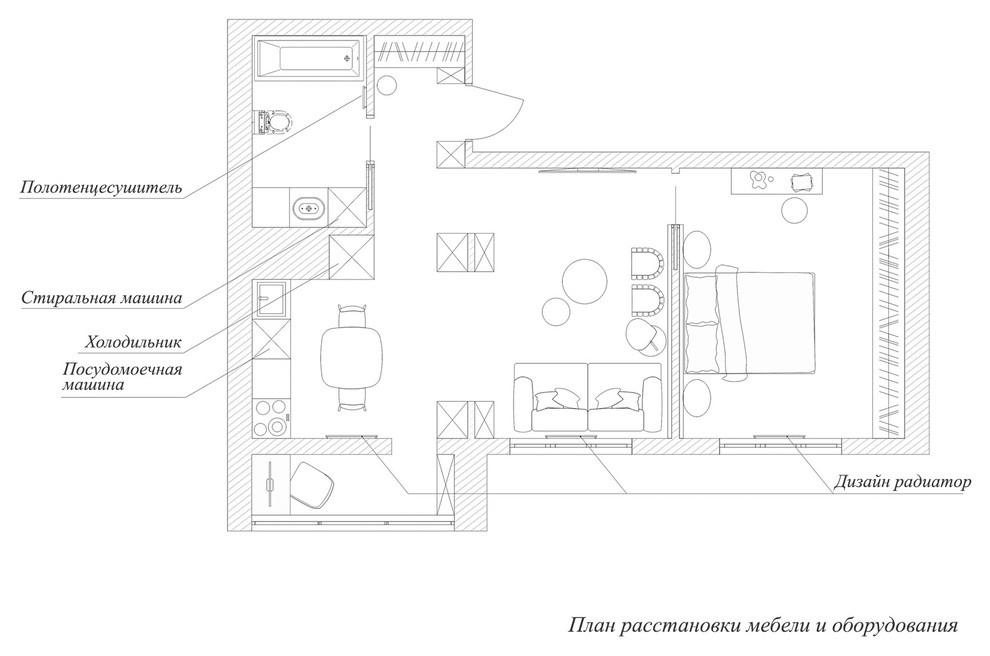 Двухкомнатная квартира в ЖК «Нахабино ясное»