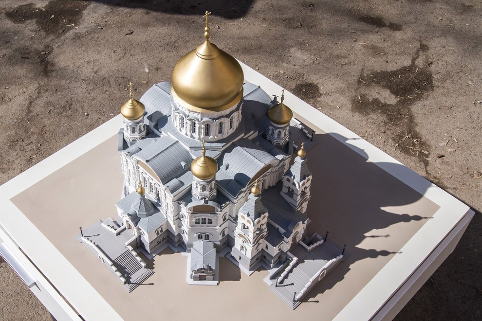 «Монастырь Свято-Николаевский (Белогорский): Собор Крестовоздвиженский»