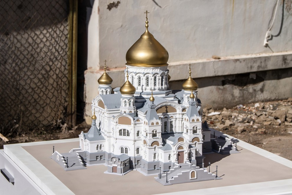 «Монастырь Свято-Николаевский (Белогорский): Собор Крестовоздвиженский»