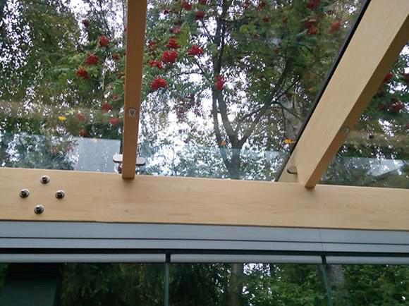 Терраса из бруса