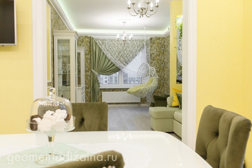 Квартира трехкомнатная.