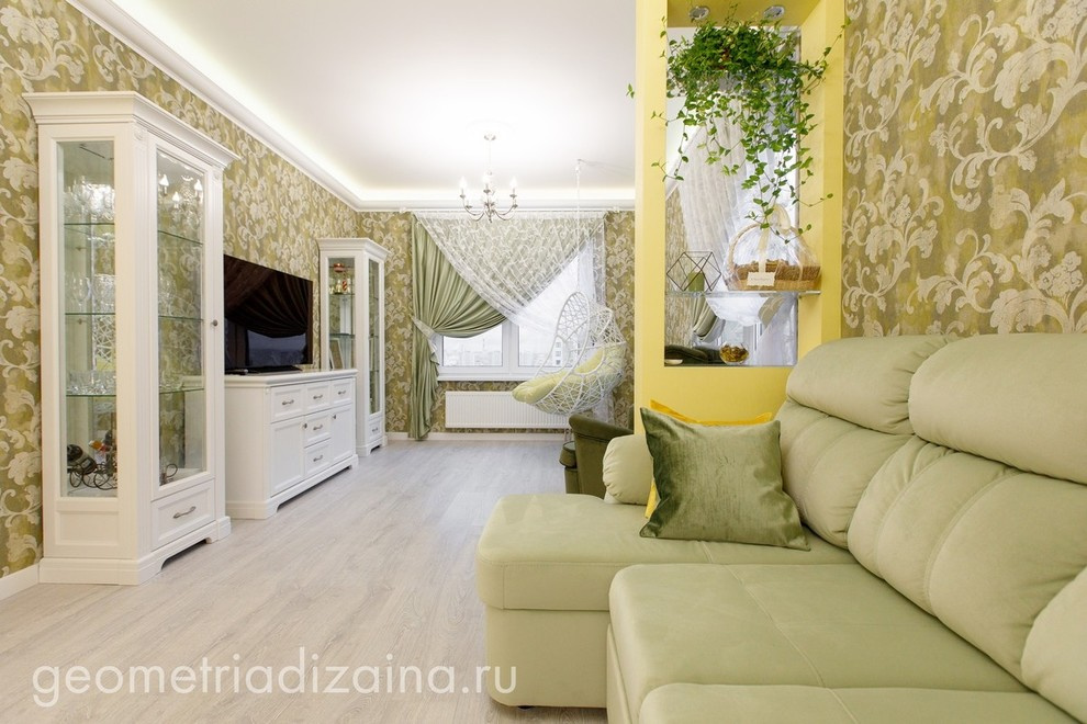 Квартира трехкомнатная.