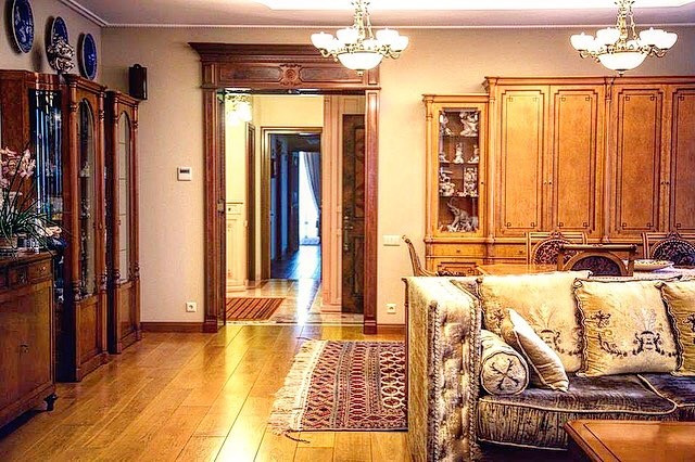 "Фамильное гнездо"-квартира в центре Москвы -230 м2