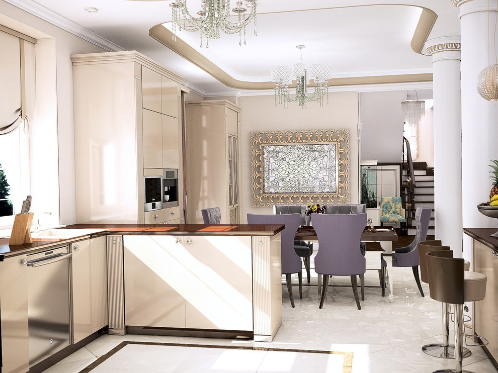 Дизайн-проект интерьера загородного дома в КП Vita Verde, 300 кв м