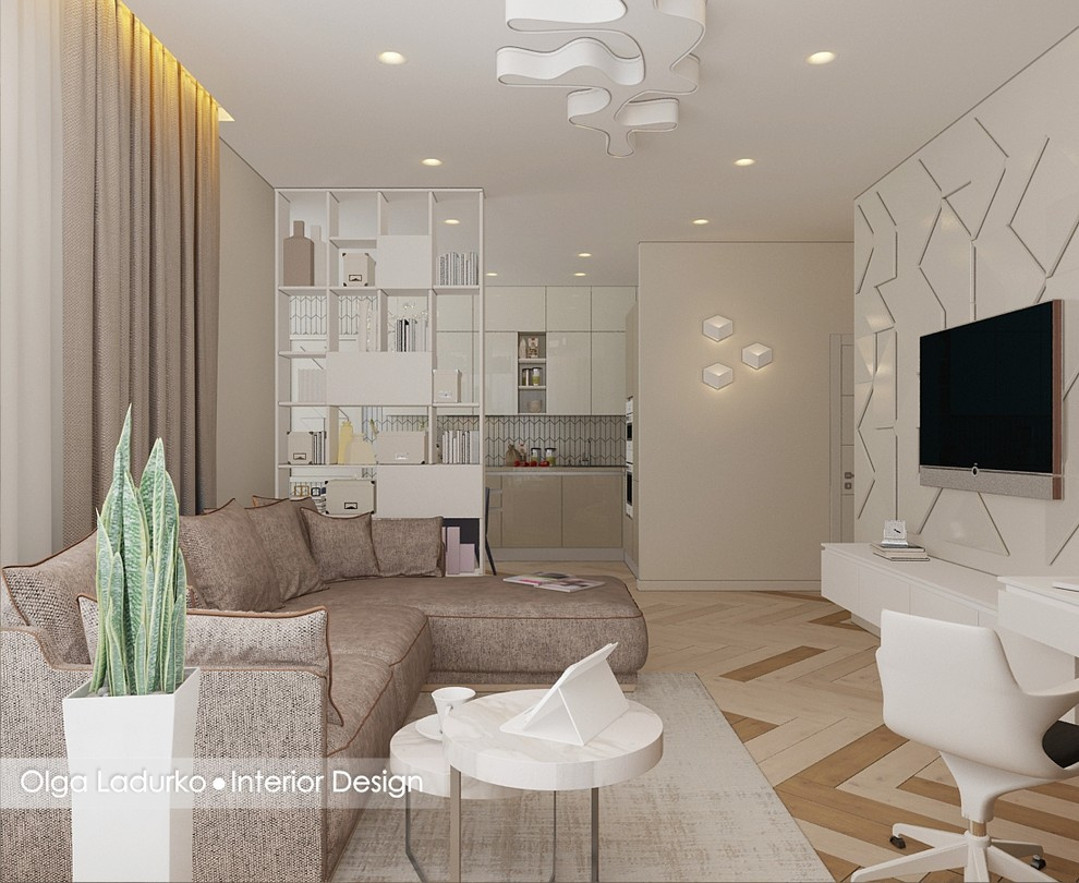 Интерьер квартиры в г. Кемерово, проект #c_boulevard_kem