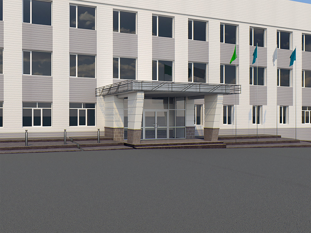 Входной группа с прилегающим участком (вариант_1)