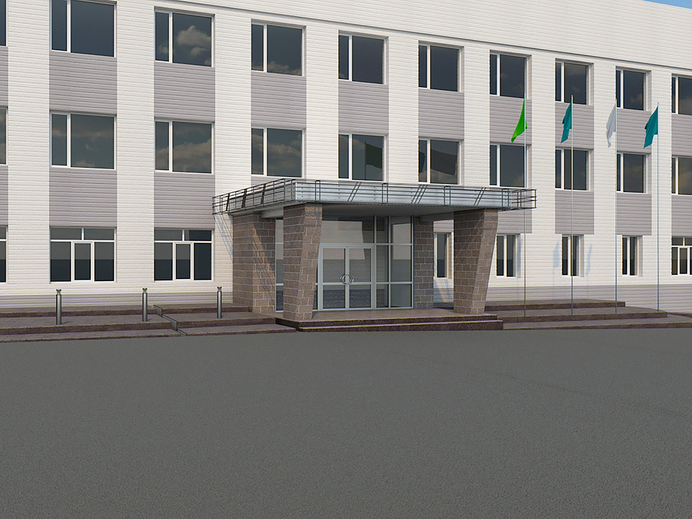 Входной группа с прилегающим участком (вариант_2)