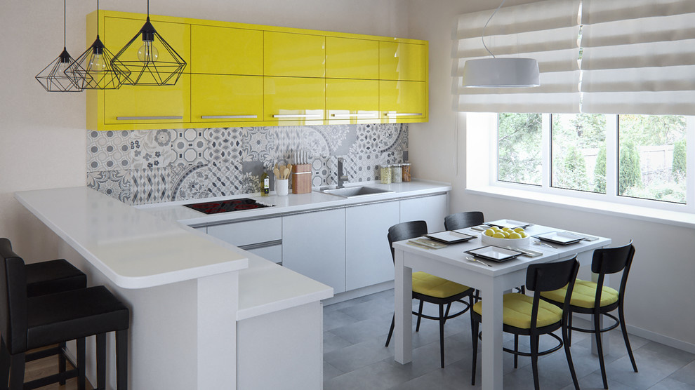 Semi-detached modern style 120 m2