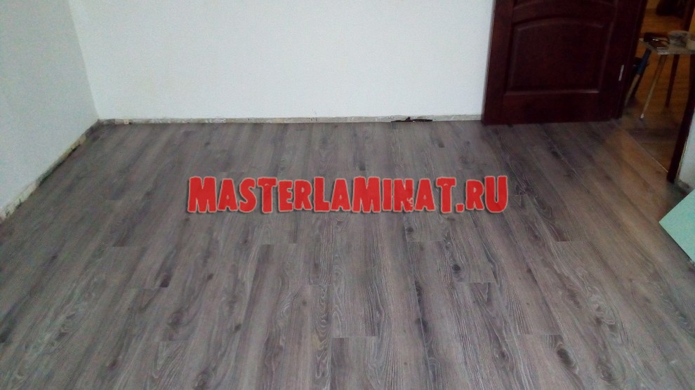 Укладка ламината в двухкомнатной квартире
