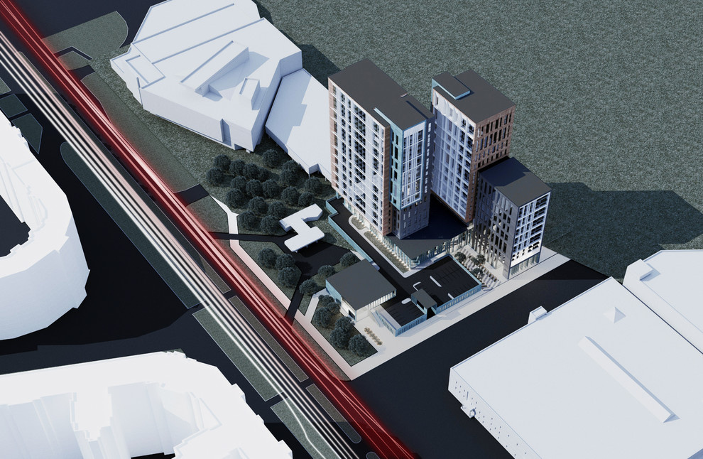 Обложка проекта: БЦ ТЕХНОПАРК НА КОЛОМЯЖСКОМ ПРОСПЕКТЕ