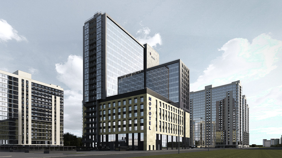 Обложка проекта: АПАРТАМЕНТЫ И ОТЕЛЬ НА ДУНАЙСКОМ ПРОСПЕКТЕ