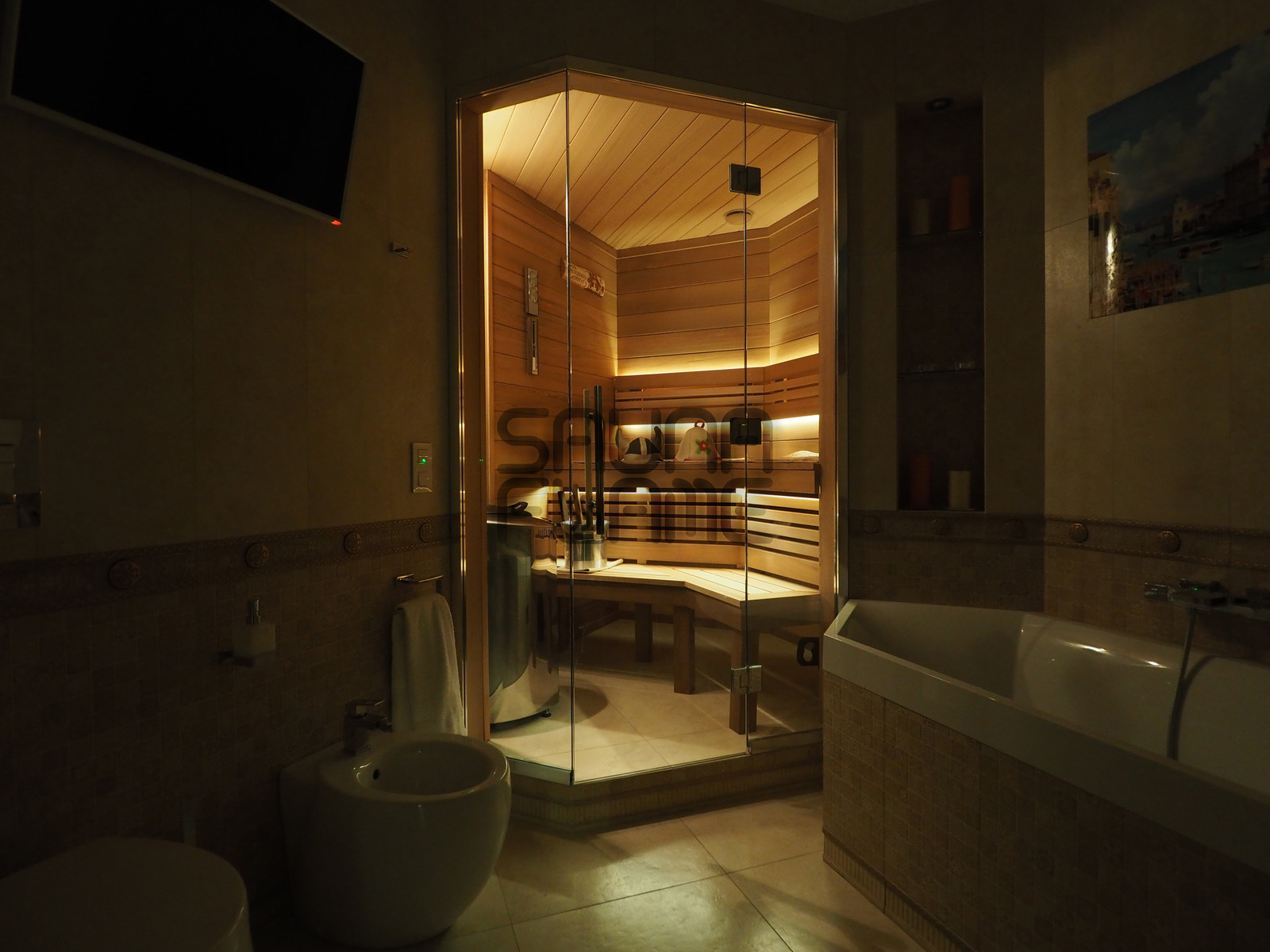 Сауна в ванной