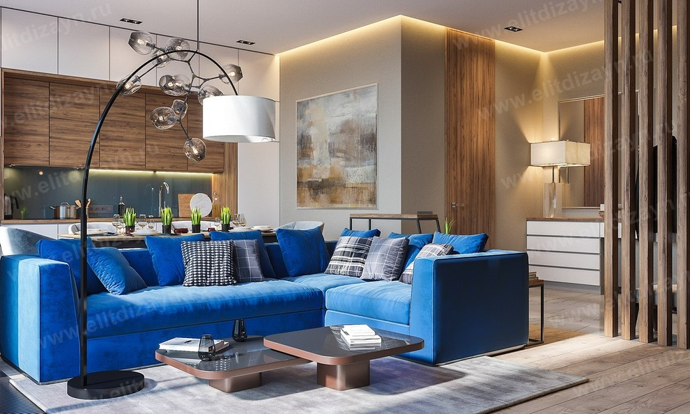 Современная квартира студия