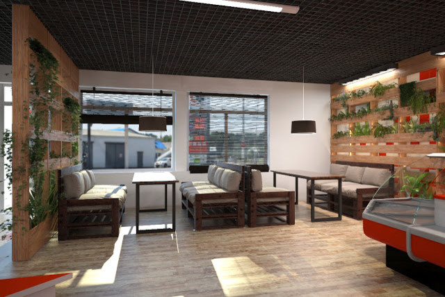 Кафе на заправочной станции