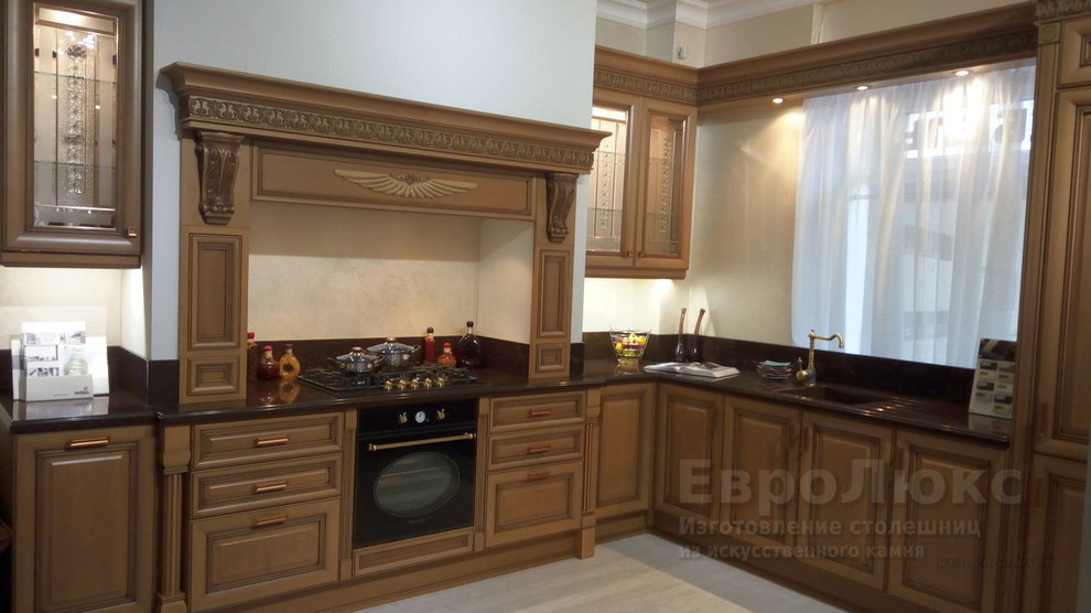 Г-образная столешница Grandex E-613 English Tea