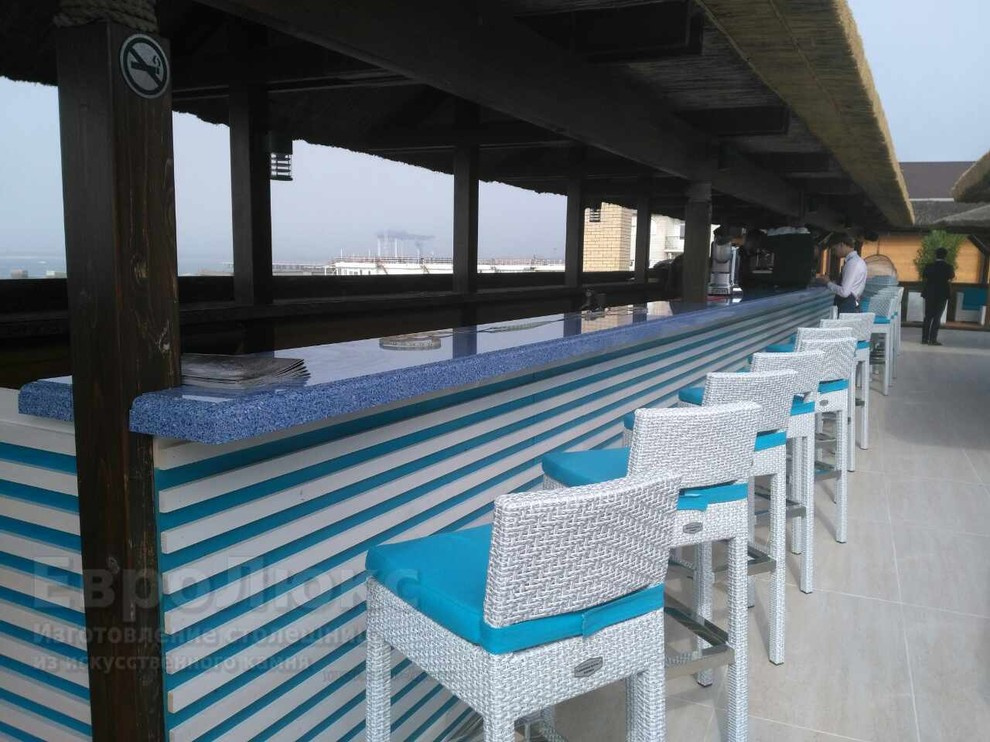 Кварцевая столешница Plazastone 7110 Lazurte