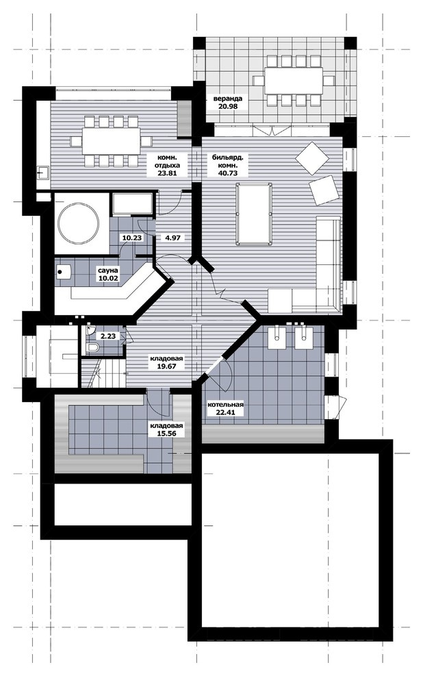 Загородный дом в КП Новопокровское 580м2