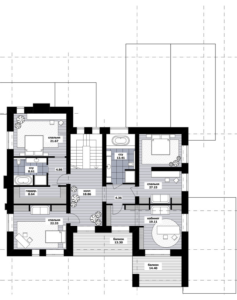 Дом в Бутурлино 580м2